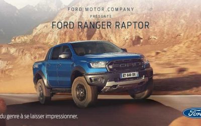 Le nouveau Ford Ranger Raptor est arrivé