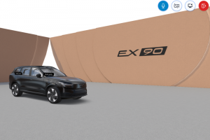 Découvrez le Volvo EX90 en réalité virtuelle dans le MetaVerse.