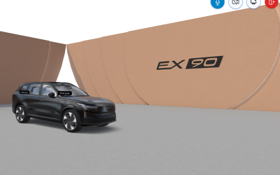 Découvrez le Volvo EX90 dans le MetaVerse