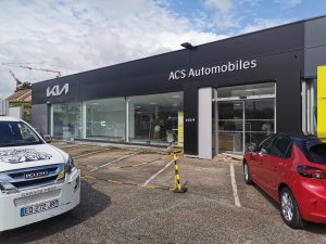 Travaux de la concession OPEL & KIA à Auxerre.